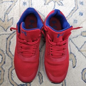 Under Armour Kids Sneakers in Red and Blue